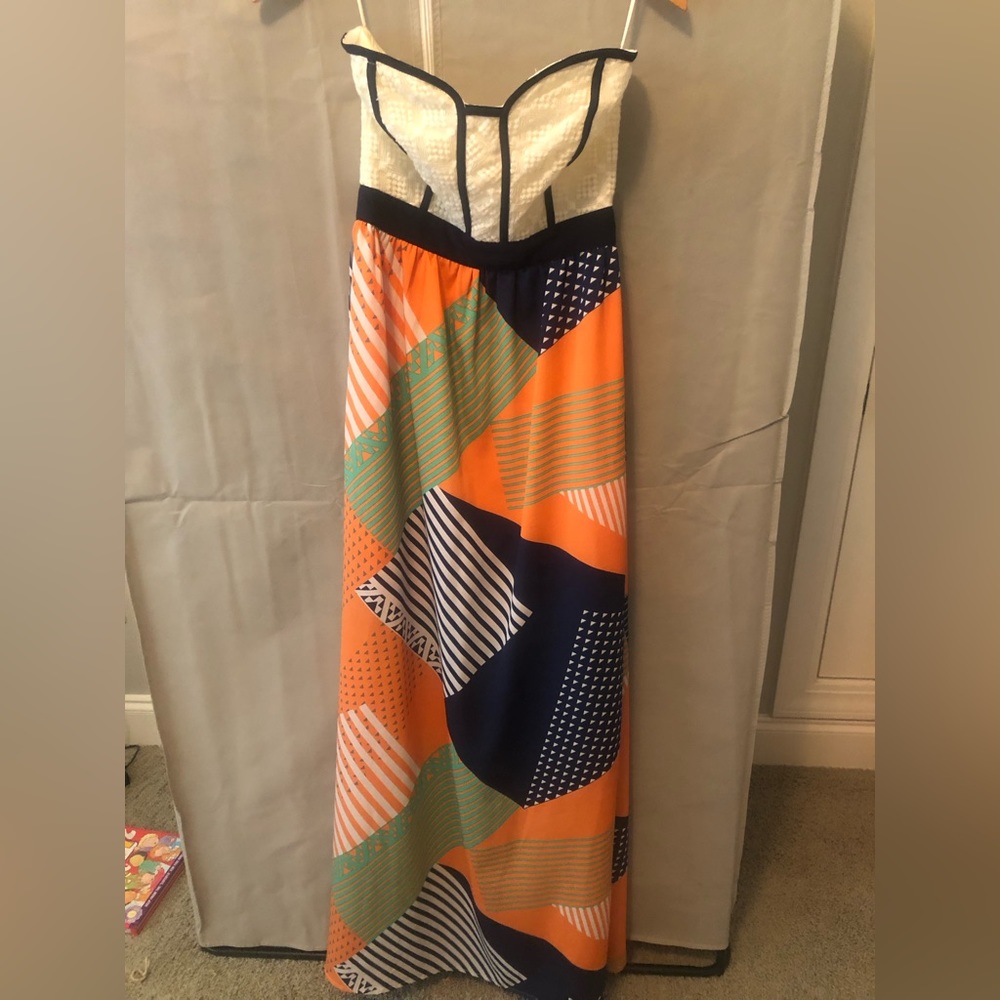 Fabrik maxi dress, size small